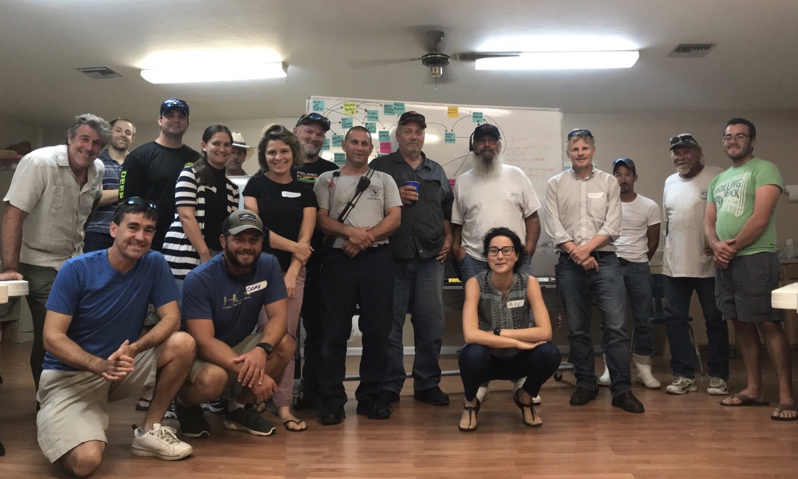 Gulf of Mexico red tide group photo