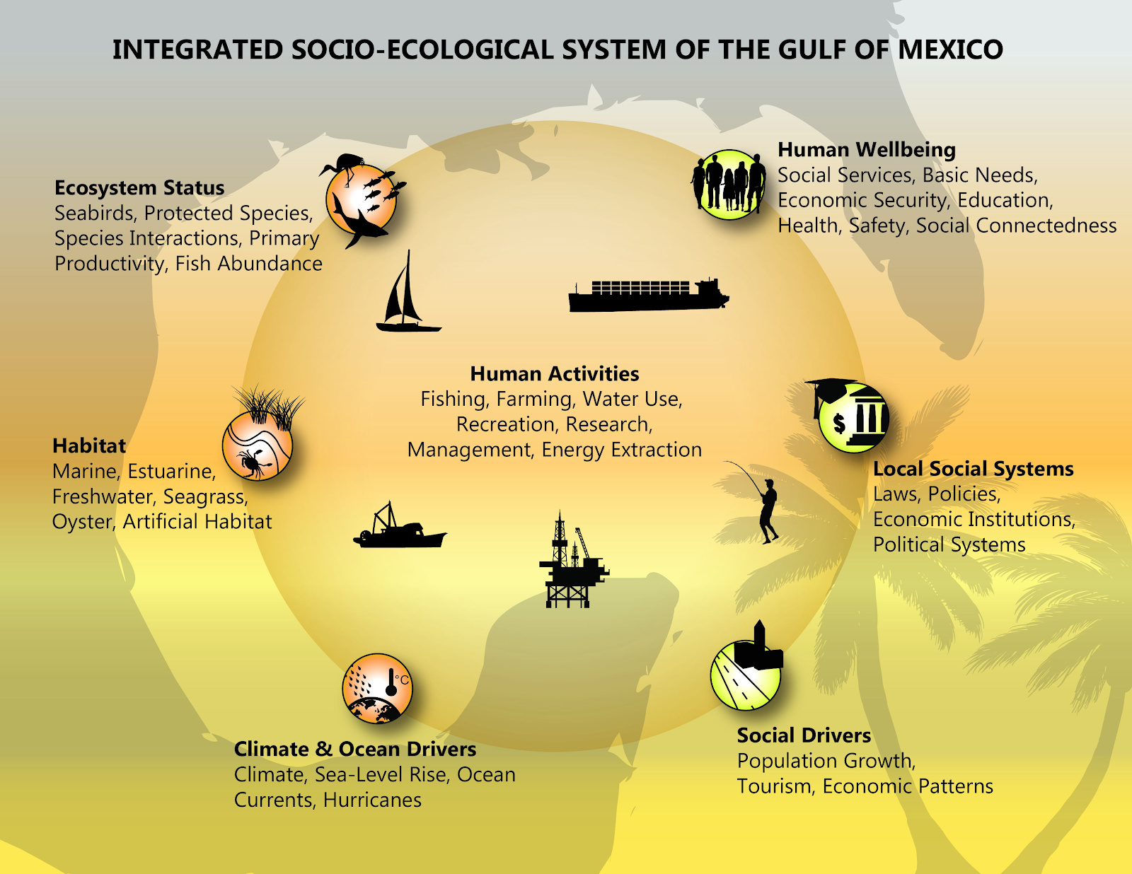 Gulf of Mexico Integrated Socio-Ecological System