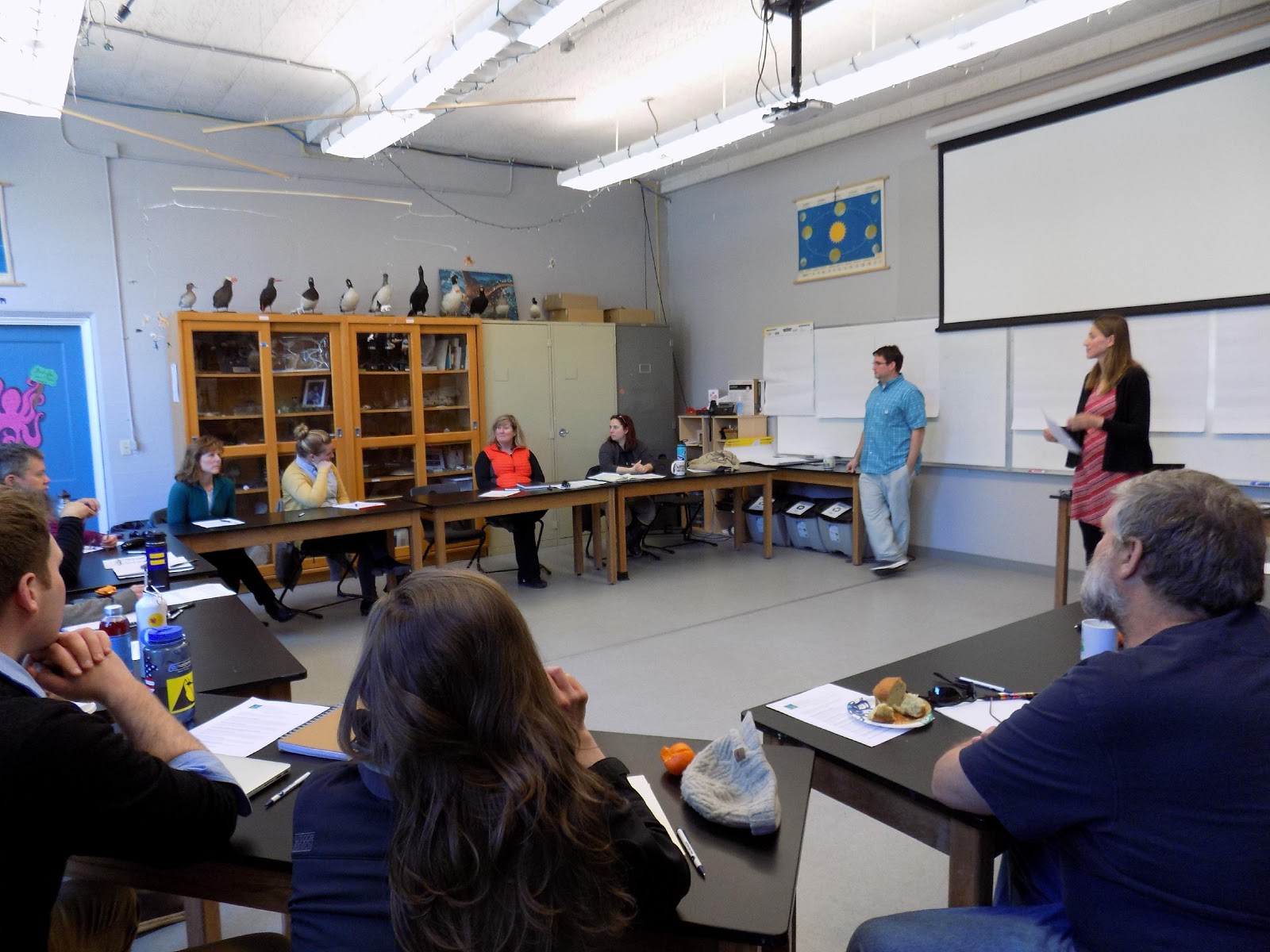 First workshop with the Sitka Community held at the Sitka Sound Science Center in April, 2018